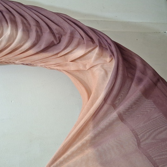 NWT SHADES OF PINK PRINTED TULLE DRESS - Picture 12 of 13